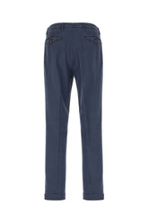 Pantalone in misto cotone stretch avio -  | Wise