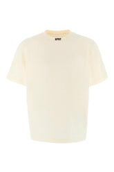 T-shirt oversize in cotone avorio -  | Wise