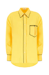 Yellow silk shirt -  | Wise