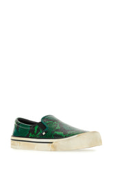 Printed nappa slip ons -  | Wise