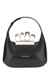 Black leather The Jewelled handbag -  | Wise