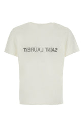 Ivory cotton t-shirt -  | Wise