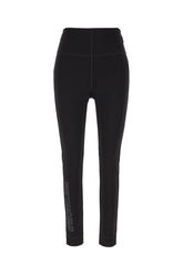 Black stretch nylon leggings -  | Wise