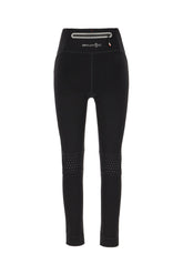 Leggings in nylon stretch nero -  | Wise