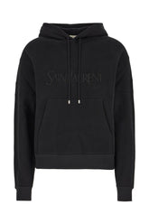 Black cotton sweatshirt -  | Wise