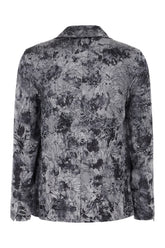 Printed stretch silk shirt -  | Wise