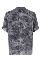 Printed stretch silk shirt -  | Wise