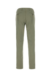 Pantalone in cotone stretch verde salvia -  | Wise