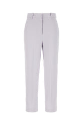 Pantalone in cotone stretch lilla -  | Wise