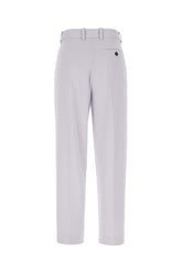 Pantalone in cotone stretch lilla -  | Wise