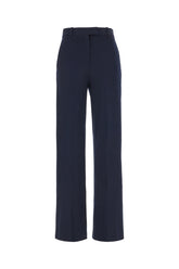 Pantalone in cotone stretch blu navy -  | Wise