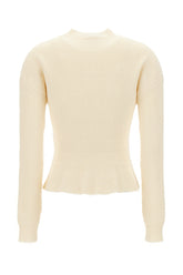 Ivory wool sweater -  | Wise