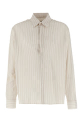 Camicia in cotone ricamato -  | Wise