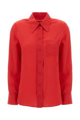 Camicia in seta rossa -  | Wise