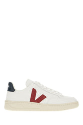 White leather V-12 sneakers -  | Wise