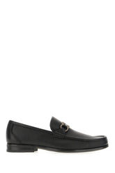 Black leather Grandioso loafers -  | Wise