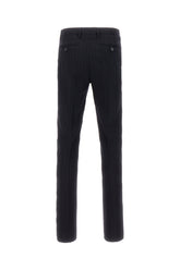 Pantalone in lana stretch blu notte -  | Wise