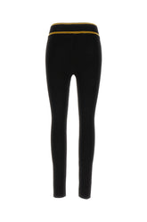 Leggins in viscosa nera -  | Wise