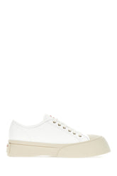 White nappa leather Pablo sneakers -  | Wise