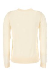 Cream wool blend cardigan -  | Wise