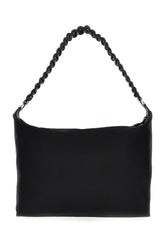 Black fabric XXXL Lattice shoulder bag -  | Wise