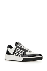 Two-tone leather G4 sneakers -  | Wise