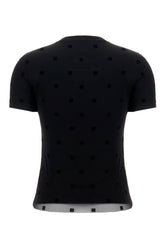 Black cotton t-shirt -  | Wise