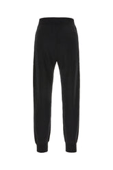 Pantalone jogging in lana nera -  | Wise