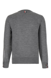 Grey wool blend sweater -  | Wise