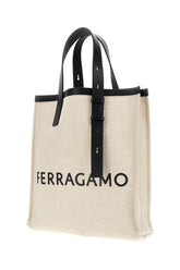 Beige canvas shopping bag -  | Wise