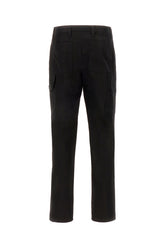 Pantalone in cotone nero -  | Wise