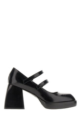 Black leather Bulla Babies 65 pumps -  | Wise