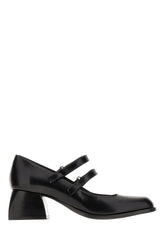 Black leather Bulla Bacara pumps -  | Wise