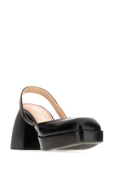 Black leather Bulla Jones pumps -  | Wise