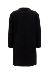 Black wool blend coat -  | Wise