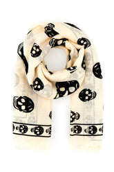 Printed wool foulard -  | Wise