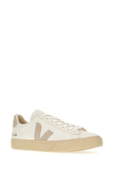 White leather Campo Chromefree sneakers -  | Wise