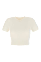 Maglione in misto angora bianco -  | Wise