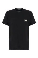 T-shirt in cotone nero -  | Wise