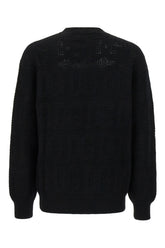 Black wool oversize sweater -  | Wise