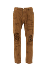 Brown stretch denim jeans -  | Wise