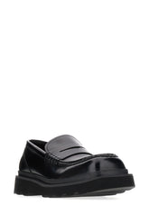 Black leather loafers -  | Wise