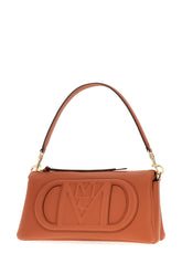 Caramel leather small Travia shoulder bag -  | Wise