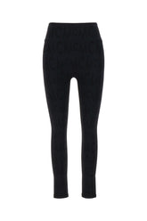 Leggings in nylon stretch nero -  | Wise