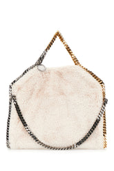 Ivory synthetic fur Falabella handbag -  | Wise