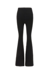 Black viscose blend joggers -  | Wise