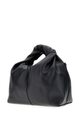 Black leather mini Twister handbag -  | Wise