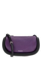 Purple leather Bumber-12 crossbody bag -  | Wise