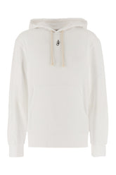 White cotton blend oversize sweatshirt -  | Wise