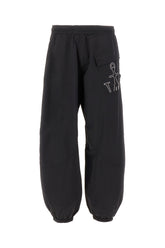 Pantalone cargo in nylon nero -  | Wise